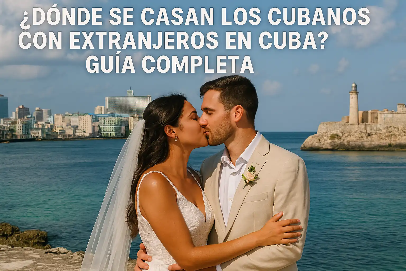 ¿Dónde se casan los cubanos con extranjeros en Cuba? Guía completa