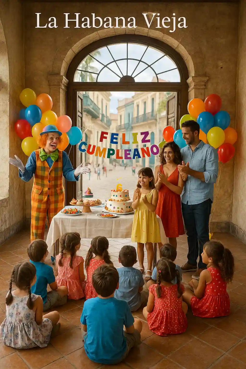 🎈 Alquiler de local para cumpleaños infantil en La Habana Vieja ➤ Fiesta mágica para niños – Reserva fácil con BodasCuba