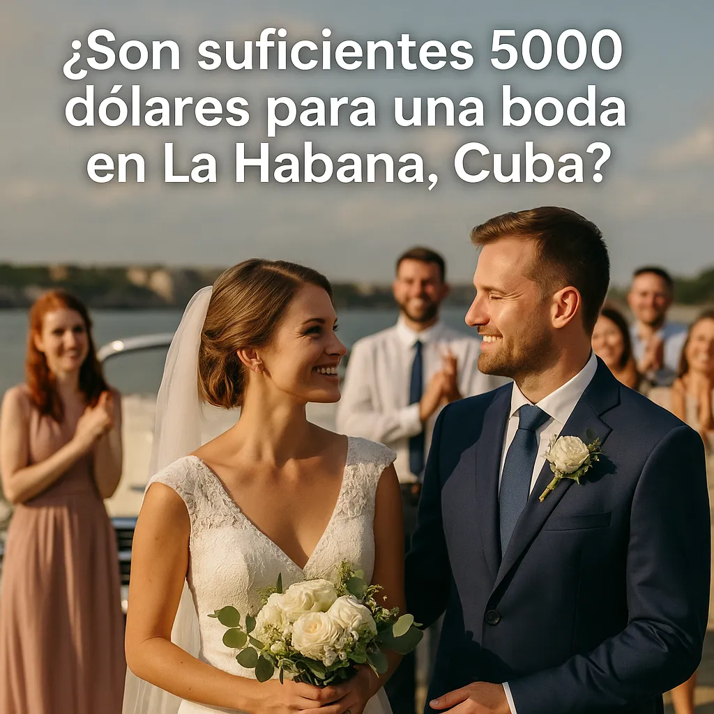 💍 ¿Son suficientes 5000 dólares para una boda en La Habana, Cuba? ➤ Descubre cómo casarte sin pasarte del presupuesto