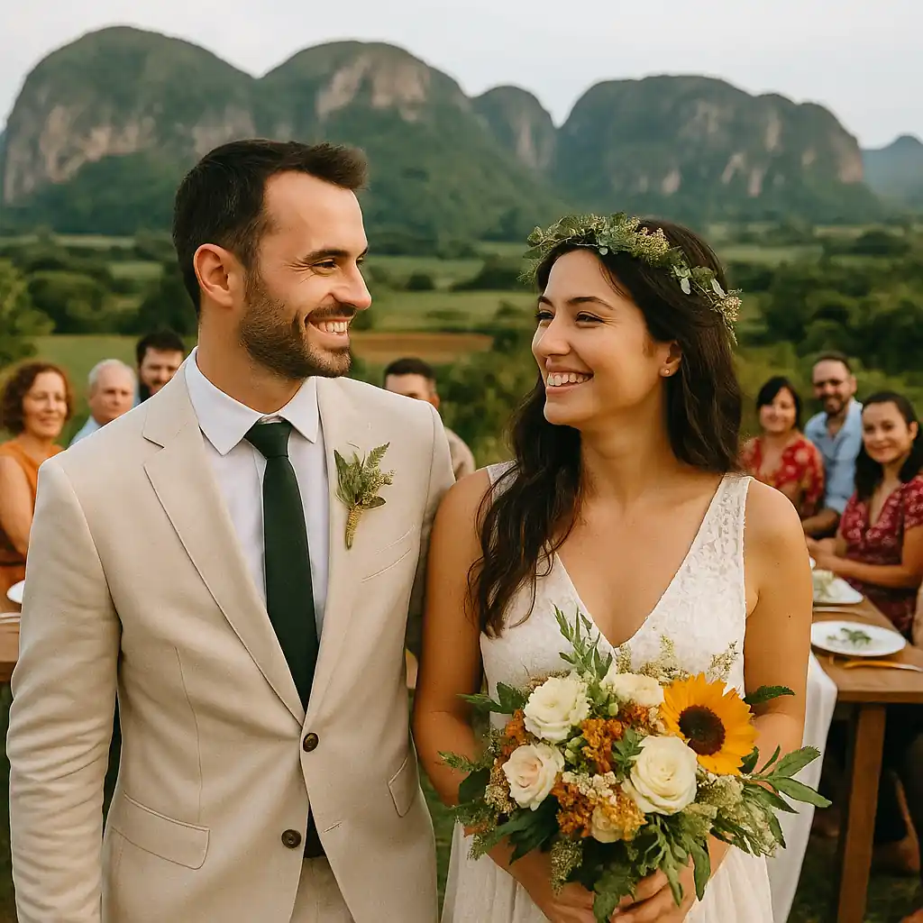 🌿 Bodas de Destino Ecológicas en Viñales ➤ Logística y Permisos para Micro-Bodas Sostenibles