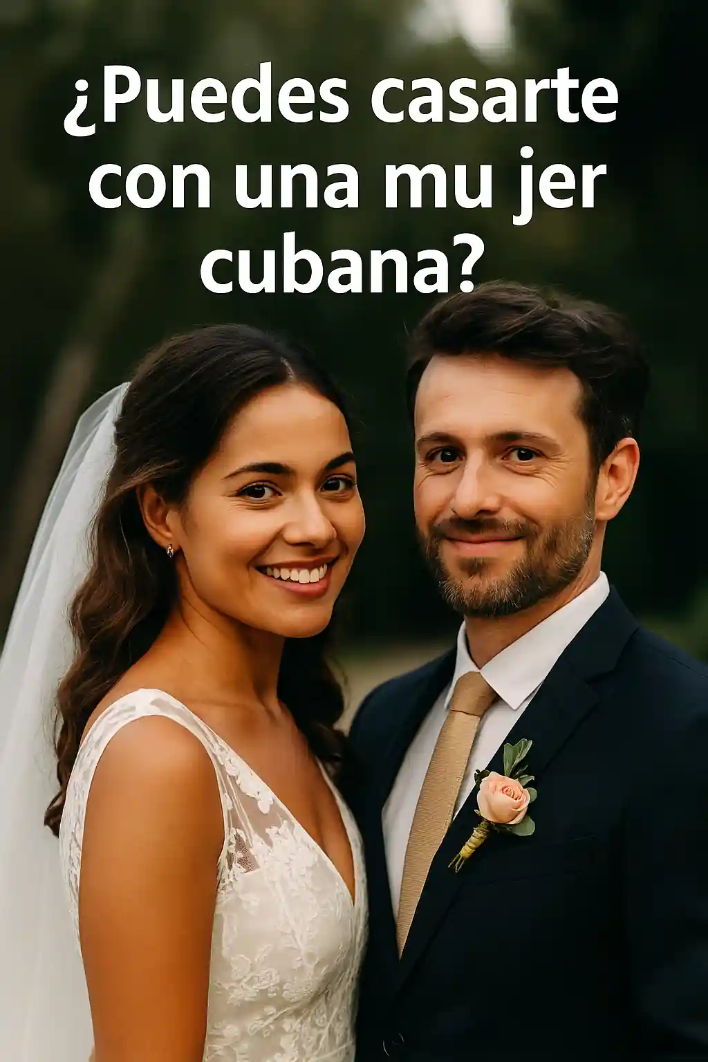 ¿Puedes casarte con una mujer cubana? Todo lo que necesitas saber