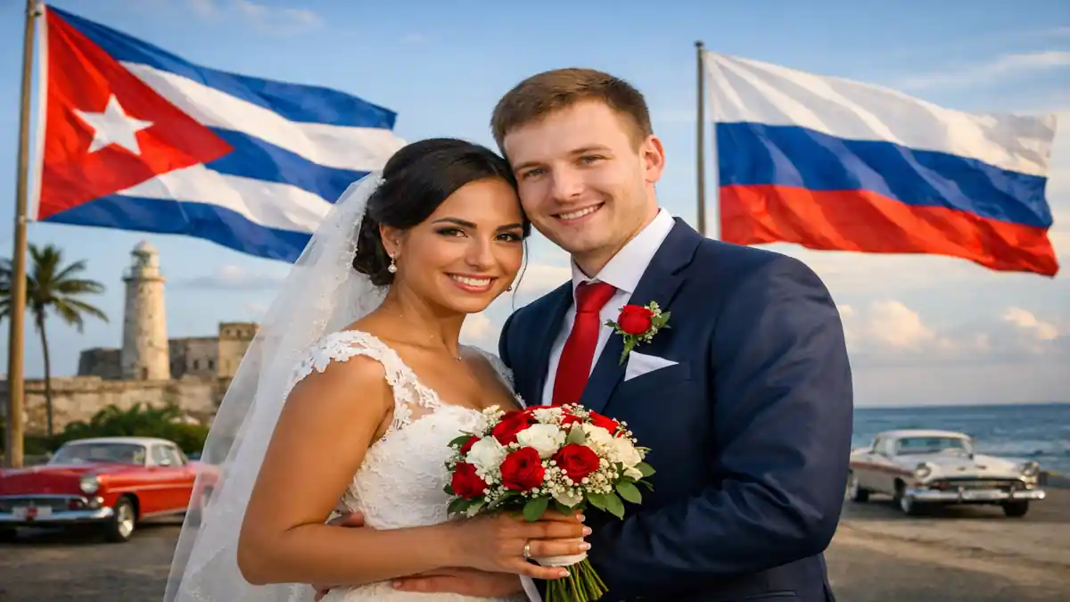 Matrimonio y boda entre cubanos y rusos ➤ Organiza tu unión en Cuba 2026 y agenda ahora