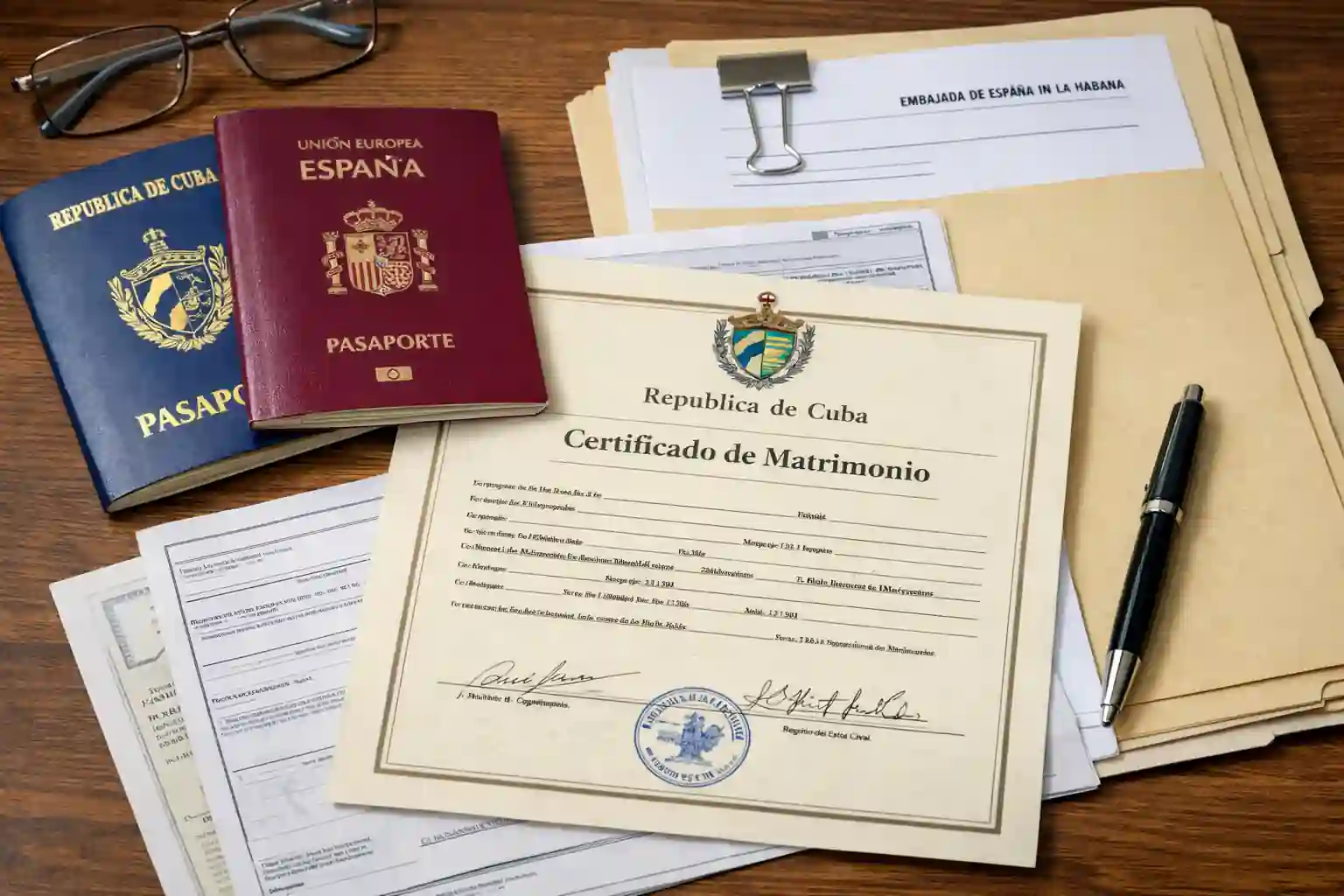 Legalizar matrimonio en la embajada española en Cuba ➤ Guía completa, requisitos y costos reales 2026