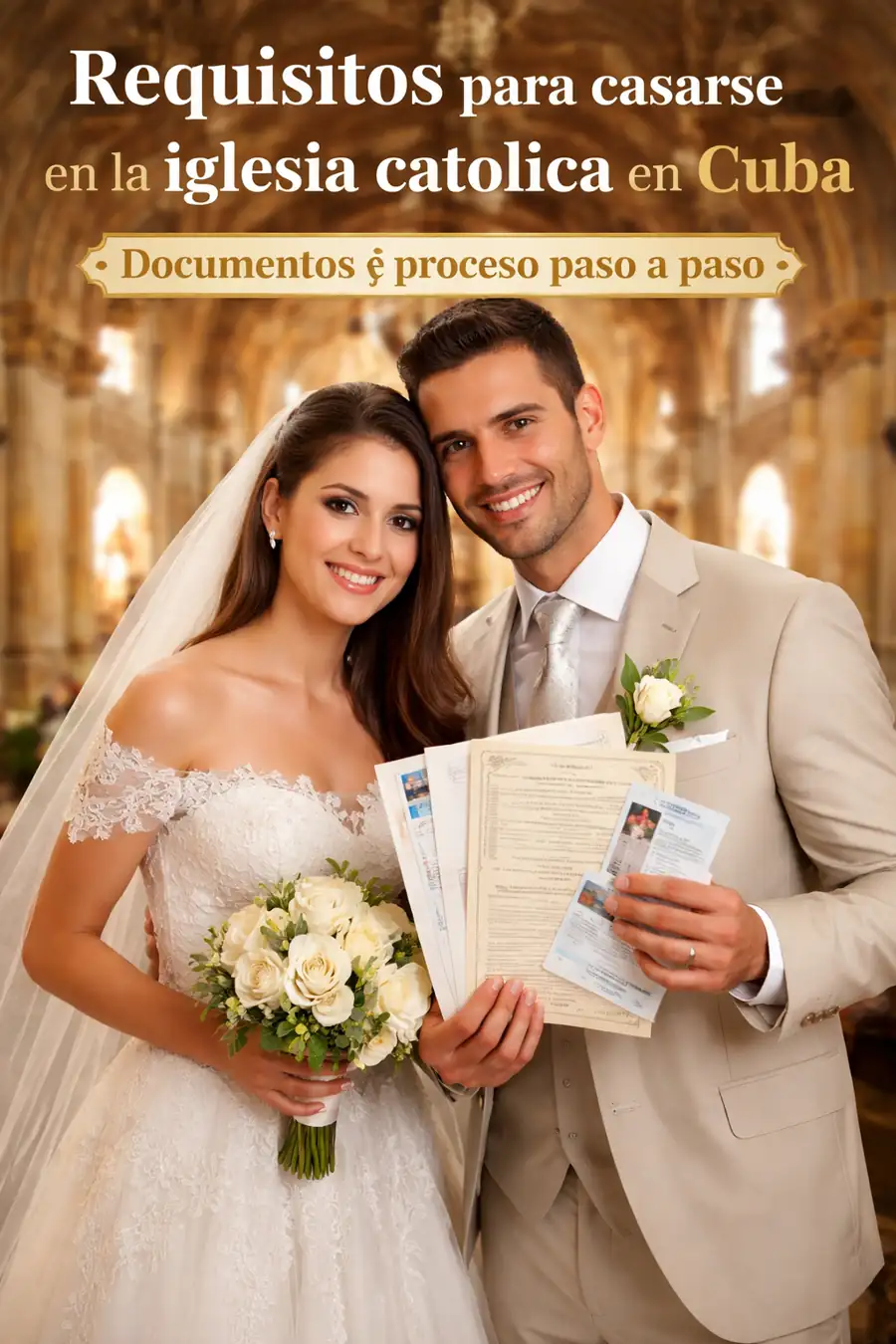Requisitos para casarse en la iglesia católica en Cuba: documentos y proceso paso a paso