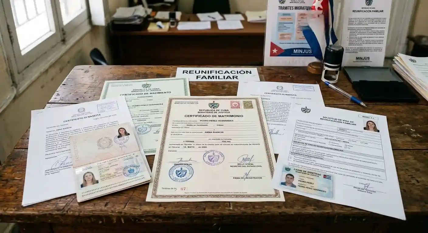 Cómo Solicitar la Reunificación Familiar después de Casarse en Cuba: Requisitos, Documentos y Pasos 2026