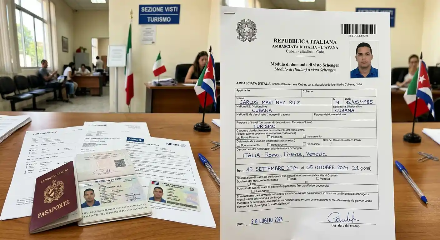 Visto Turistico Italia per Sposarti a Cuba